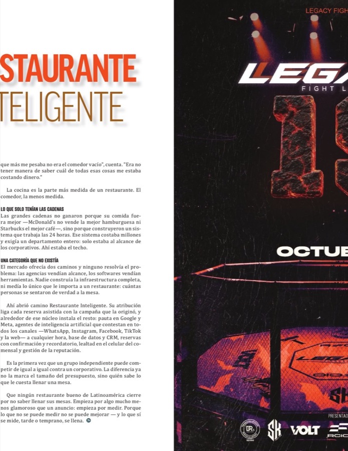Especial sobre Restaurante Inteligente en Mundo Ejecutivo Florida, octubre 2026